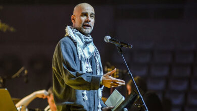 Guardiola...the voice of Gaza in a time of silence and disappointment