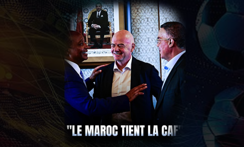 How does Morocco buy influence within CAF...and by what means?