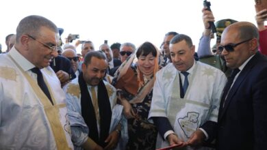 In pictures: Saioud supervises the inauguration of the “Gara Jbeilat” train station - New Algeria