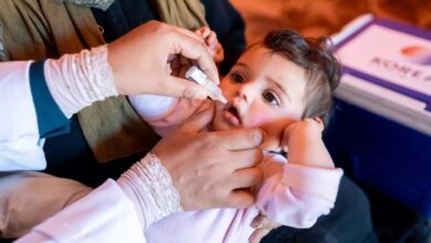 Launching the third phase of the polio vaccination campaign