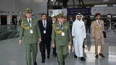 Lieutenant General Shangriha continues to Qatar and reviews the activities of “DIMDEX 2026” - Algerian Al-Hiwar newspaper