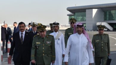Lieutenant General Shangriha in Doha to discuss military cooperation - Algerian Al-Hiwar newspaper