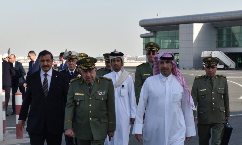 Lieutenant General Shangriha in Doha to discuss military cooperation - Algerian Al-Hiwar newspaper