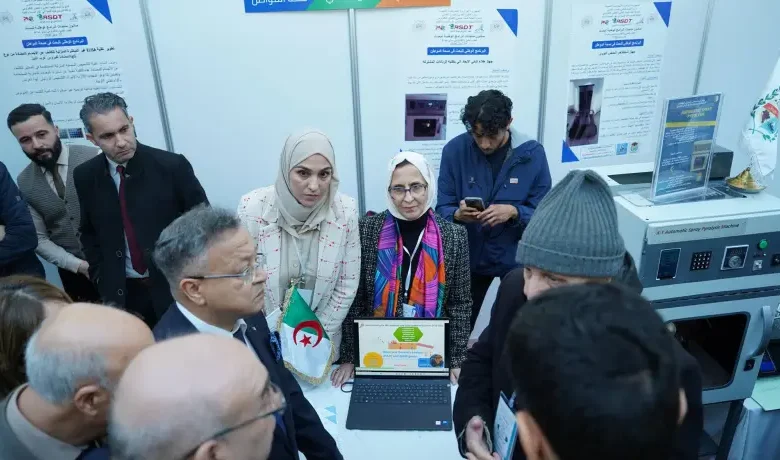 Opening of the National Research Products Exhibition in Algeria - Algerian Al-Hiwar newspaper