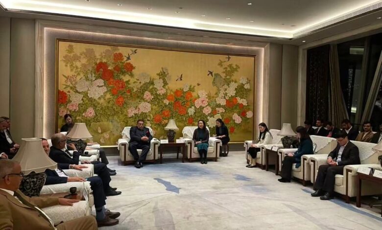 Osmani was an official spokesman for the Arab countries at the Chinese International Conference - New Algeria