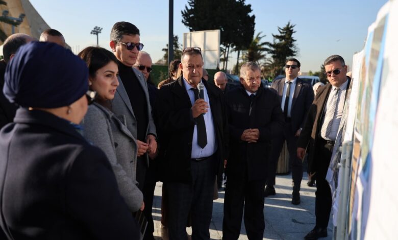 Rabhi inspects projects under construction or redevelopment