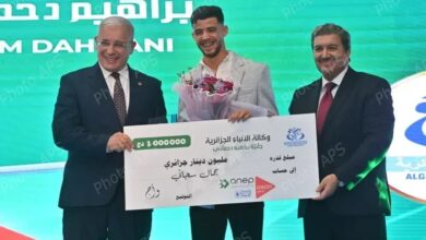 Sjati and Nemour are the best athletes in Algeria in the year 2025 - New Algeria