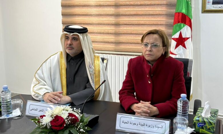 The Minister of Environment discussed with her Qatari counterpart the prospects for environmental cooperation - New Algeria