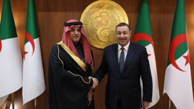 The Minister of Interior receives the President of Naif Arab University - Algerian Al-Hiwar newspaper