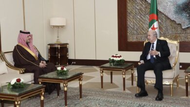 The President of the Republic holds an expanded session at Al-Mouradia Palace - New Algiers