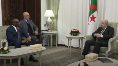 The President of the Republic receives the Assistant Secretary-General of the United Nations and the Executive Secretary of the Economic Commission for Africa - Algerian Al-Hiwar newspaper