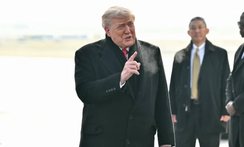 Trump arrives in Davos amid the Greenland controversy