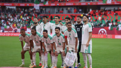When CAF punished the Algerian national team because it did not bend?