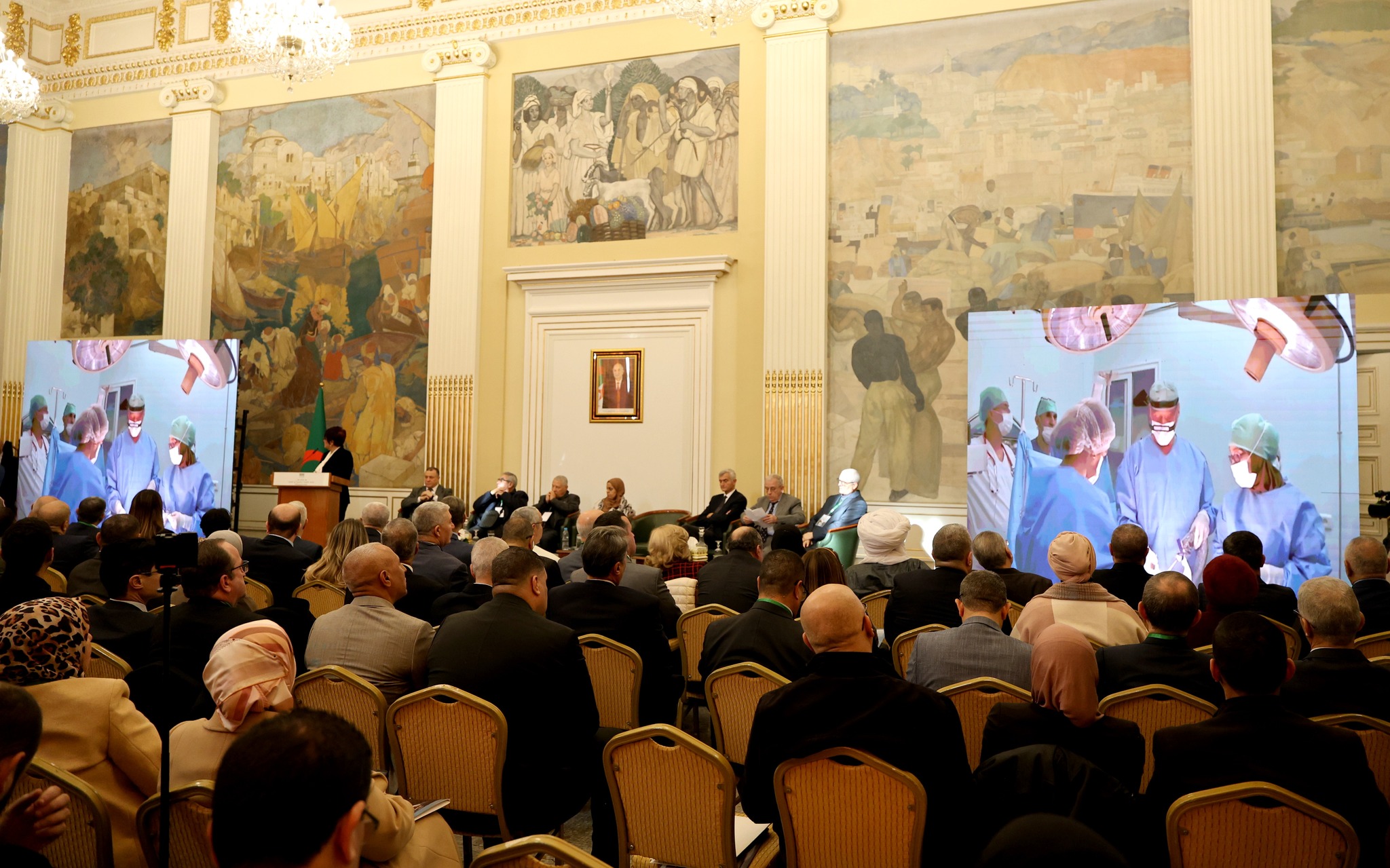 It may be a pulpit image and text