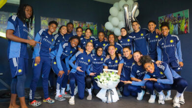 Al-Nasr Al-Saudi Women celebrates its Brazilian star after she converted to Islam