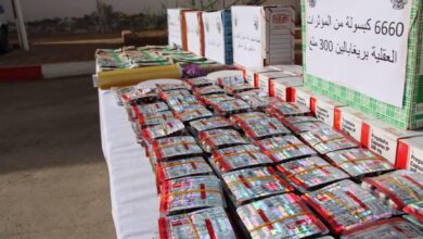 628 thousand Pregabalin capsules were seized in the southern state of New Algeria