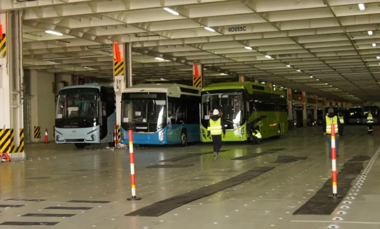 A new batch of buses to enhance public transportation - Algerian Al-Hiwar newspaper