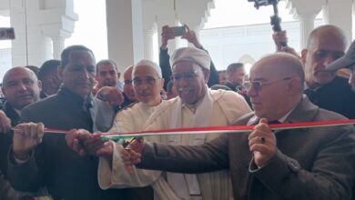 Belmehdi inaugurates the Qutb Mosque in Laghouat - New Algeria