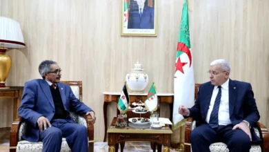 Bougali reinforces solidarity with the Sahrawi people in a meeting with his ambassador to Algeria - Algerian Al-Hiwar newspaper