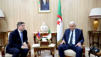 Boughali confirms the depth of historical relations between Algeria and Slovakia - Algerian Al-Hiwar newspaper