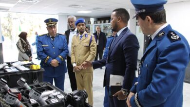 In pictures...the Somali delegation visits the specialized police services - New Algeria