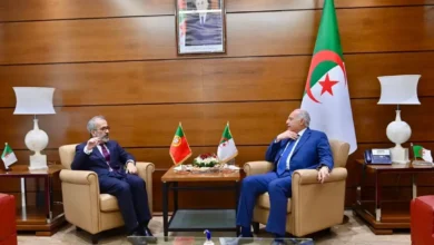 The Minister of State receives the Portuguese Foreign Minister to enhance bilateral cooperation - Algerian Al-Hiwar newspaper