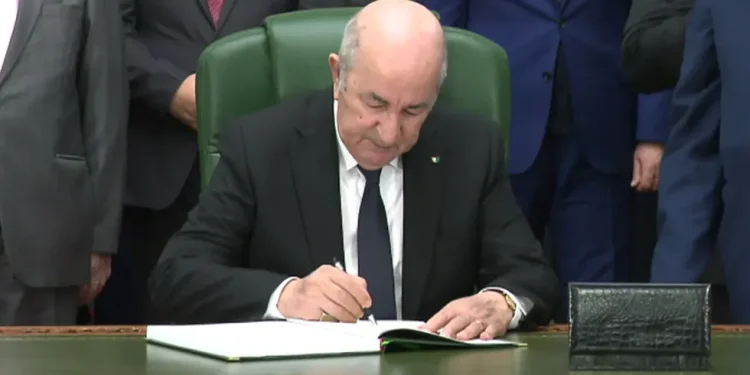 The President of the Republic chairs a meeting of the Council of Ministers - New Algeria