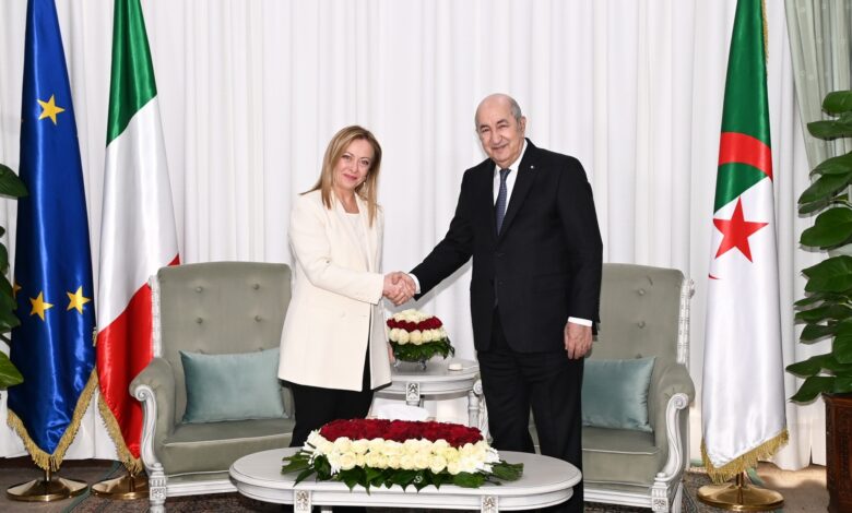 The President of the Republic receives a phone call from the Prime Minister of Italy - Algerian Al-Hiwar newspaper