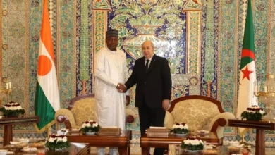 The President of the Republic receives the President of Niger at the presidential headquarters - Algerian Al-Hiwar newspaper