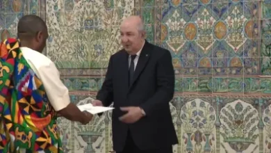 The President of the Republic receives the credentials of the Ambassador of Ghana - New Algeria