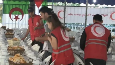 The Red Crescent launches a large iftar initiative that includes 400 restaurants - New Algeria