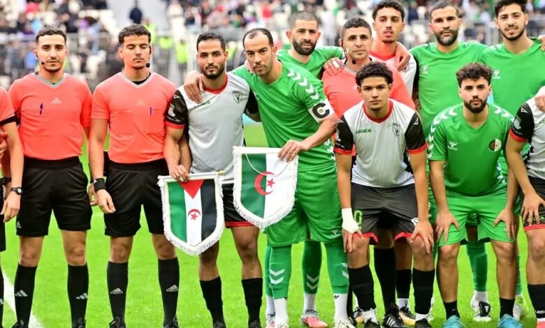 The Western Sahara national team draws with the Algerian stars - New Algeria