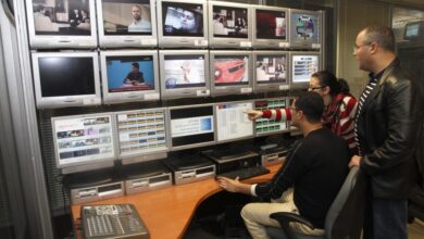 The control authority alerts the TV channels