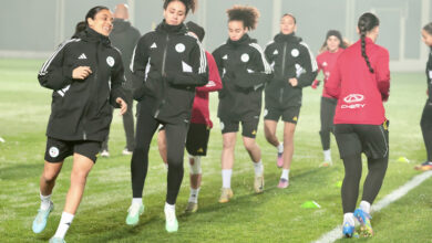The women's national team begins preparations before the Cairo trip