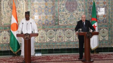 This is what was included in the joint statement between Algeria and Niger - the new Algeria