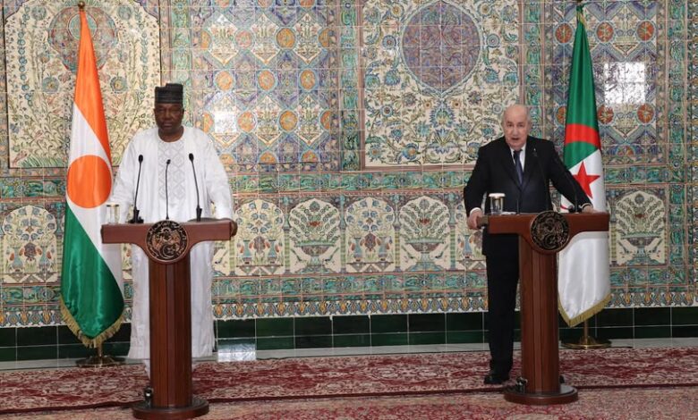 This is what was included in the joint statement between Algeria and Niger - the new Algeria