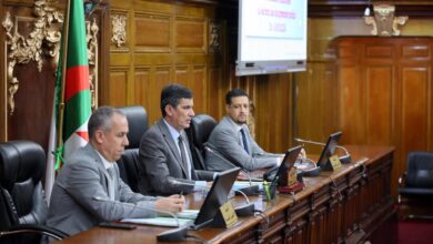 A coordination meeting to follow up on the progress of development projects across municipalities - Algerian Al-Hiwar newspaper