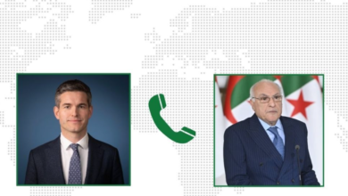 Ataf receives a phone call from his Dutch counterpart - Algerian Al-Hiwar newspaper