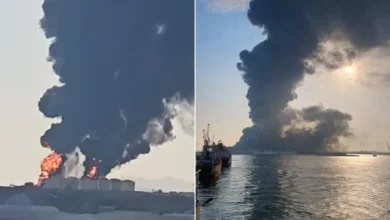 Drones target fuel tanks in the Omani port of Salalah