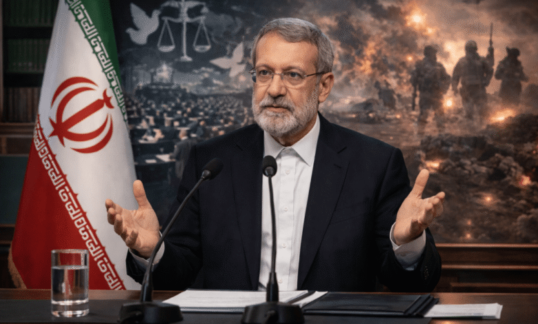Larijani: Iran denounces terrorist plots and confirms that there is no hostility with the American people