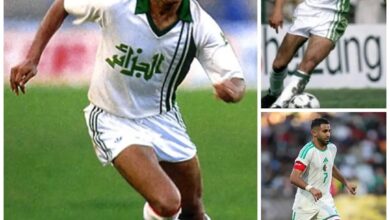 Mahrez, Madjer and Belloumi are among the historic Arab squad - New Algeria