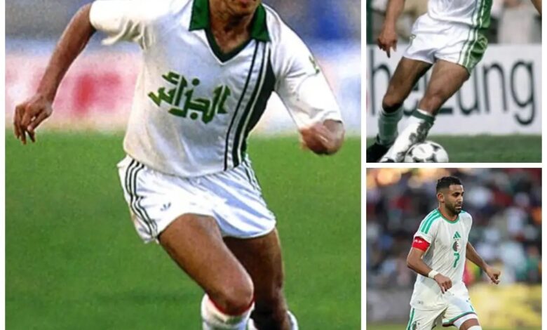 Mahrez, Madjer and Belloumi are among the historic Arab squad - New Algeria