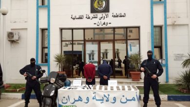 Oran.. The overthrow of the Harqa organization network and the arrest of 4 suspects, including a Moroccan - New Algeria