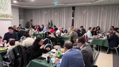 The Algerian Consulate in Frankfurt organizes a group breakfast for students and the national community - Algerian Al-Hiwar newspaper