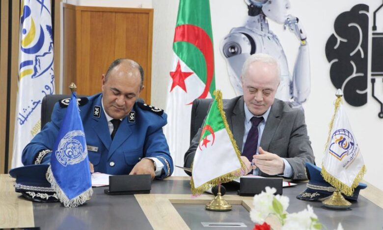 The Algerian Police and Abbas Lagrour University in Khenchela sign a partnership agreement to enhance vocational training - Algerian Al-Hiwar newspaper