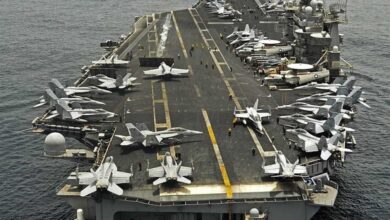 The Iranian Revolutionary Guard targets the American aircraft carrier and oil tankers - Algerian Al-Hiwar newspaper