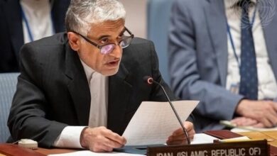 The Iranian delegate to the United Nations: The American-Zionist war against us is illegal