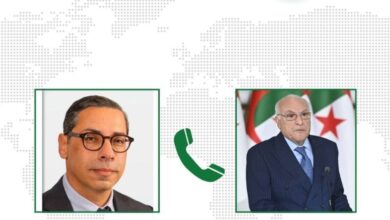 The Minister of Foreign Affairs discusses ways of cooperation with the Minister of Foreign Affairs of Cyprus - Algerian Al-Hiwar newspaper
