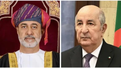 The President of the Republic supports Oman’s efforts to reduce tension - Algerian Al-Hiwar newspaper