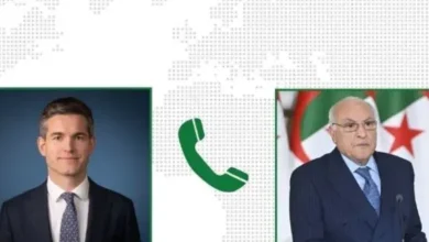 The escalation in the Middle East is the focus of a call between Attaf and his Dutch counterpart - the new Algeria